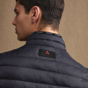 Moise Knc 01 Gilet superleggero e semilucido Blu Grafite Peuterey - immagine 3