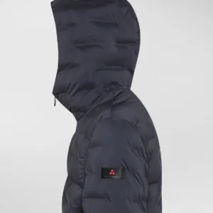 Bomber Blu Trama Asimmetrica Peuterey - immagine 2