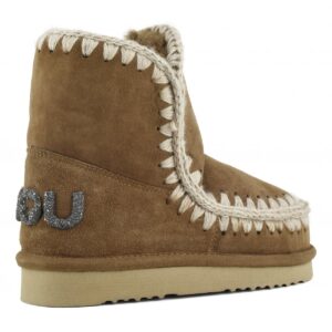 Eskimo Cognac Logo Glitter Mou - immagine 3