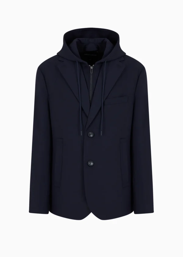 Field Jacket Blu Emporio Armani