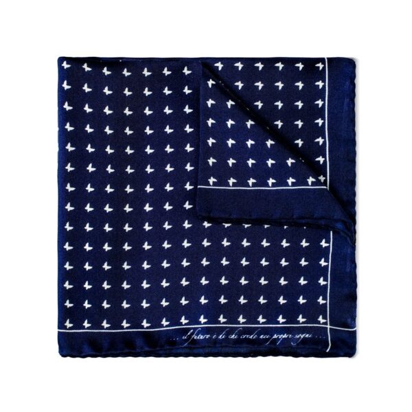 Pochette Butterfly blu Fefe Glamour