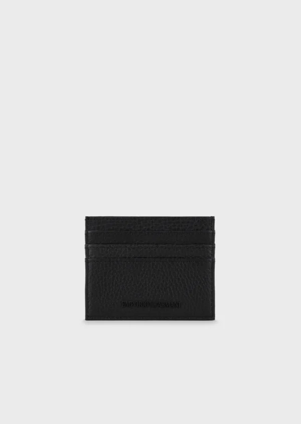 Portacarte In Pelle Emporio Armani