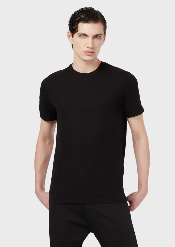 T-shirt Aquile Nere Emporio Armani
