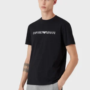 T-shirt Blu Navy Emporio Armani - immagine 2