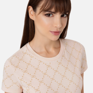 T-Shirt Rosa Elisabetta Franchi - immagine 3