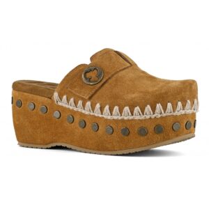 Mou Clog plain suede Cognac - immagine 5
