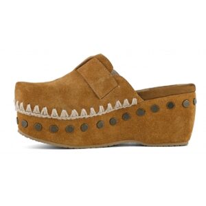 Mou Clog plain suede Cognac - immagine 2
