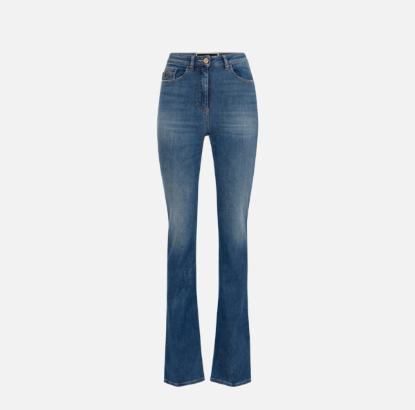 Jeans a zampetta Blue denim Elisabetta Franchi