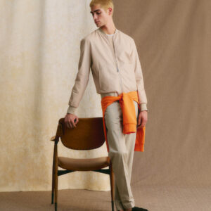 Fans leather Acc Giacca Bomber in pelle Amaretto Peuterey - immagine 2