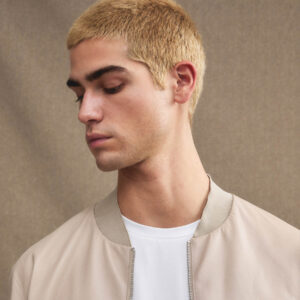 Fans leather Acc Giacca Bomber in pelle Amaretto Peuterey - immagine 3