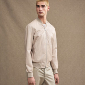 Fans leather Acc Giacca Bomber in pelle Amaretto Peuterey - immagine 4