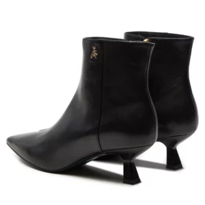Tronchetti con zip in pelle Nero Patrizia Pepe - immagine 3
