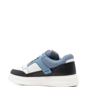 Sneakers In Pelle e Mesh Emporio Armani - immagine 3