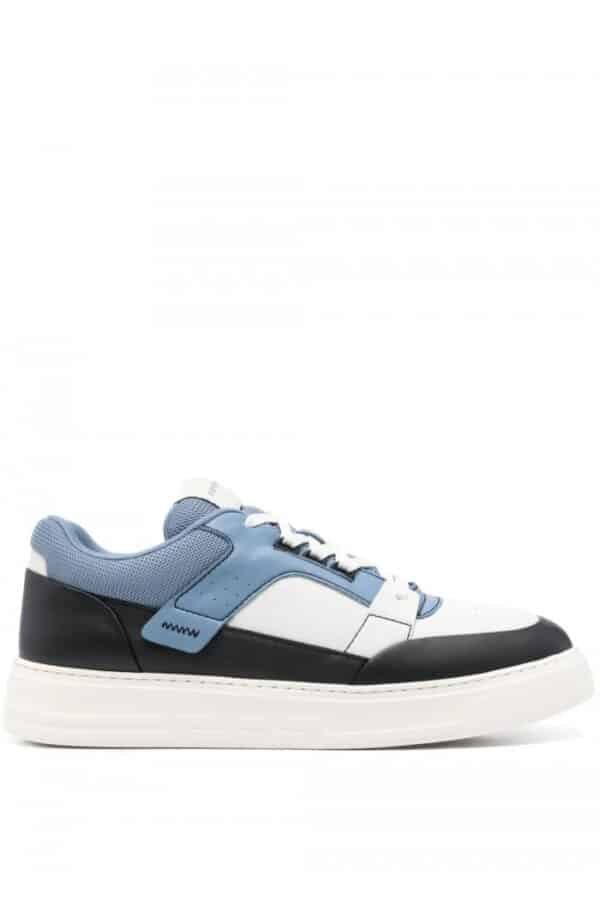 Sneakers In Pelle e Mesh Emporio Armani