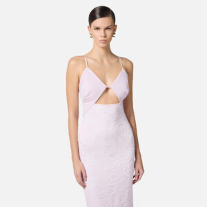 Abito in jacquard floreale Quarzo Elisabetta Franchi - immagine 5