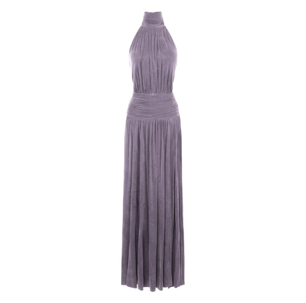 Abito Red Carpet in jersey con scollo sulla schiena Quarzo Elisabetta Franchi