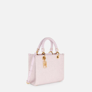 Tote piccola in jacquard con charms Quarzo Elisabetta Franchi - immagine 5