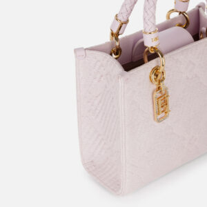Tote piccola in jacquard con charms Quarzo Elisabetta Franchi - immagine 3