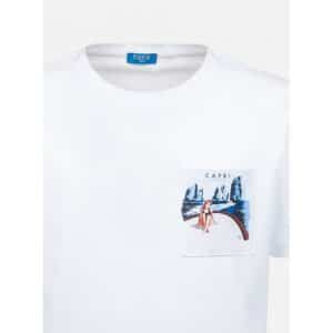 T-shirt Cartolina Capri Fefè - immagine 2
